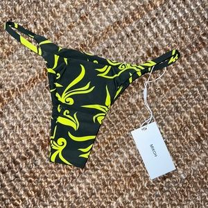 MIKOH São Paulo Side Panel Bottom in Nori NWT